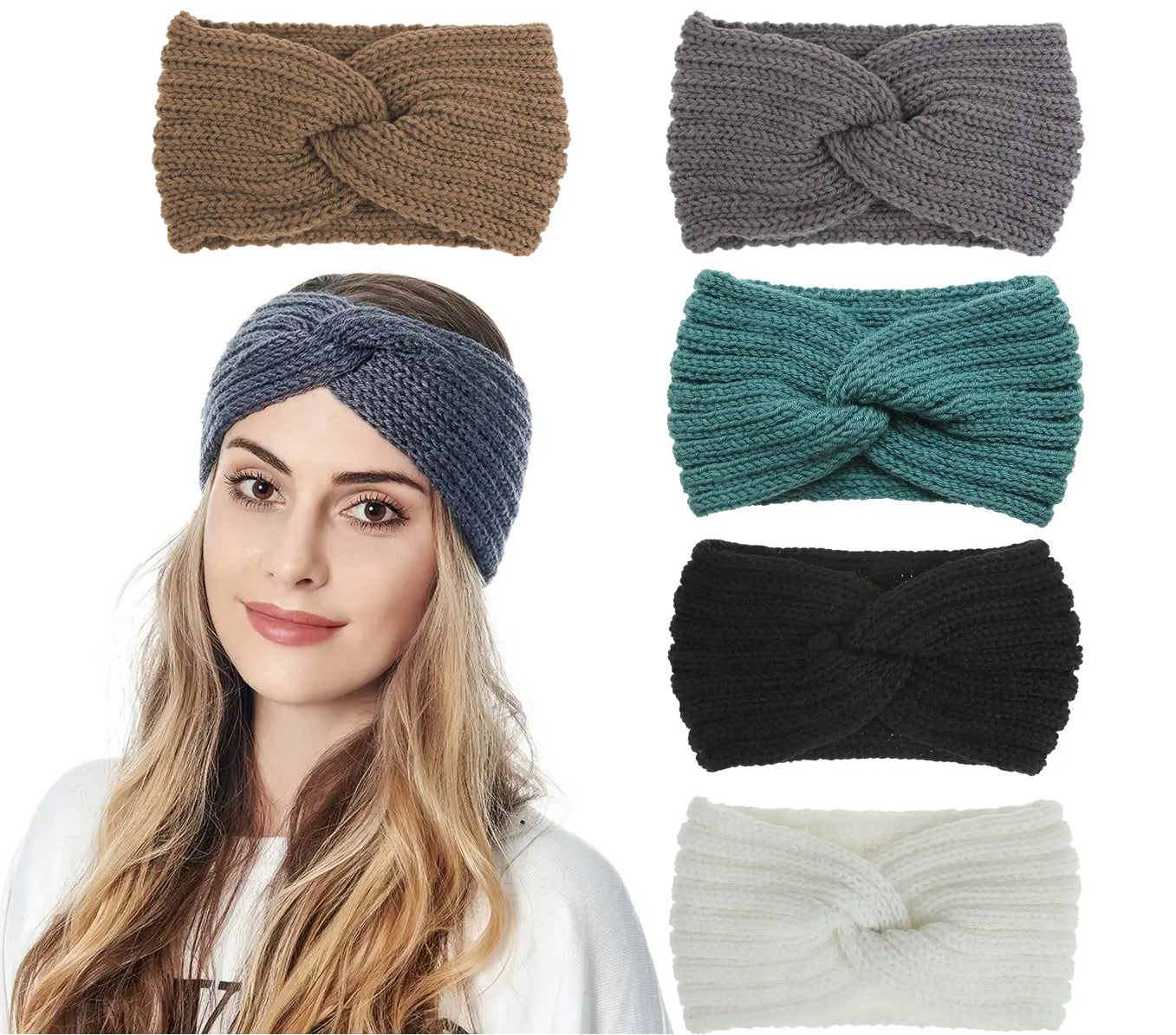 Winter Turban Twist Headband | Super Warm and Cozy